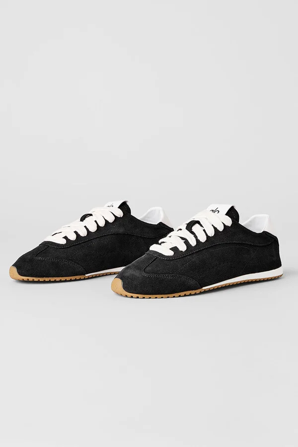 ALO Sunset Sneaker in Black, Size: 5W - Image 4