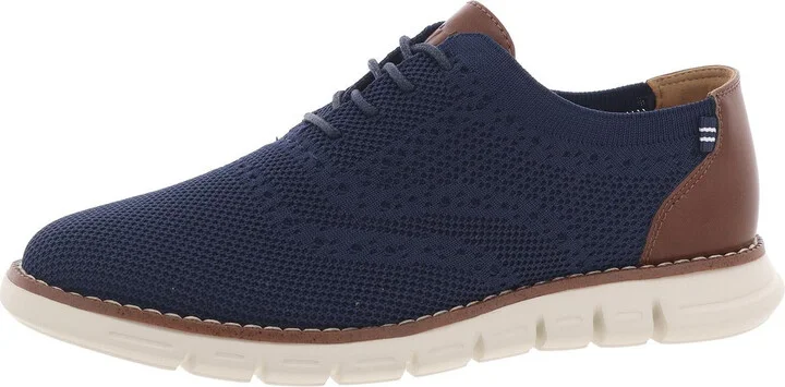 Alon Womens Lace-Up Knit Casual And Fashion Sneakers