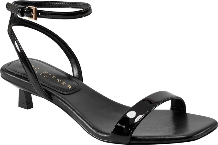 Alona Ankle Strap Kitten Heel Sandal
