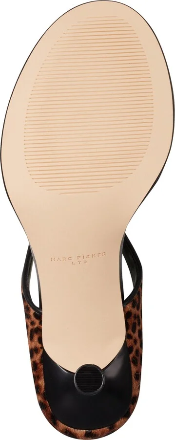Alondely Genuine Calf Hair Kitten Heel Slide Sandal - Image 4