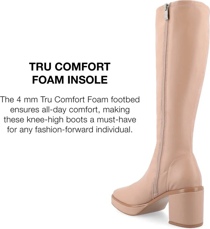 Alondra Tru Comfort Foam Knee High Platform Boot - Image 8