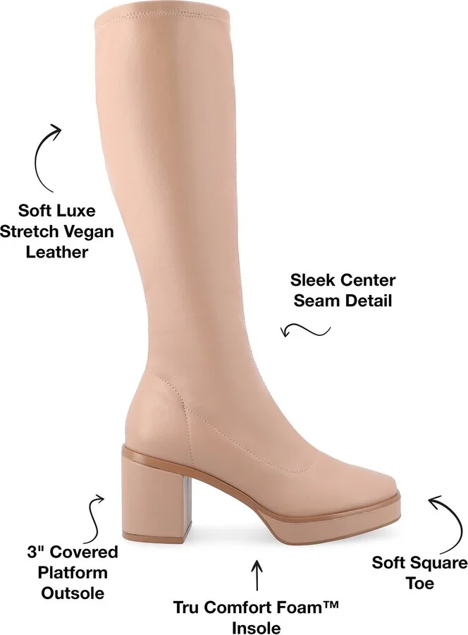 Alondra Tru Comfort Foam Knee High Platform Boot - Image 10