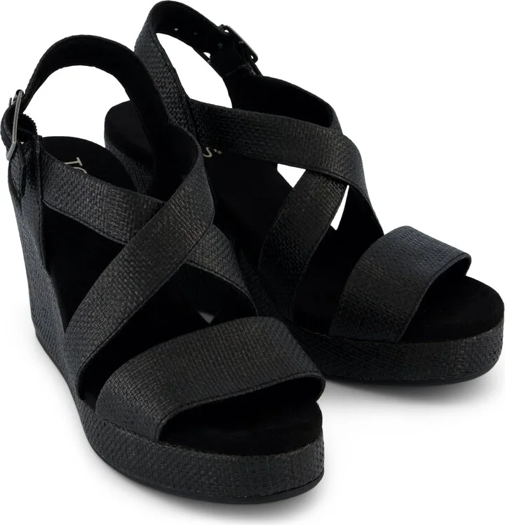 Alondra Wedge Sandal Raffia - Image 4