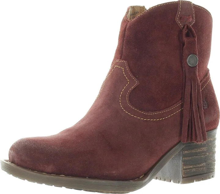 Alondra Womens Fringe Feathers Cowboy, Western Boots