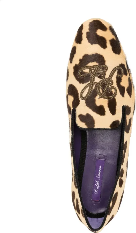 Alonzo leopard-print loafers - Image 4