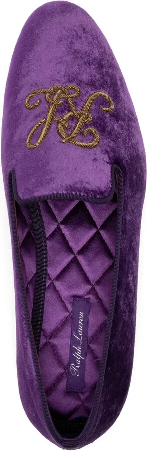 Alonzo velvet-finish loafers - Image 4