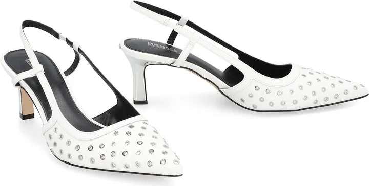 Alora Leather Slingback Pumps - Image 3