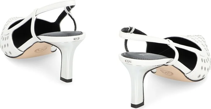 Alora Leather Slingback Pumps - Image 4