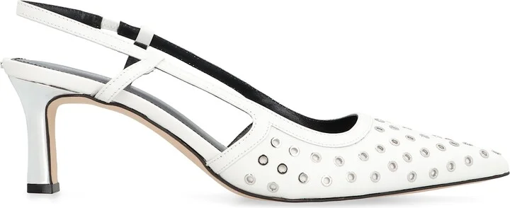 Alora Leather Slingback Pumps
