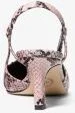 Alora Snake Embossed Leather Slingback Pump - Image 4