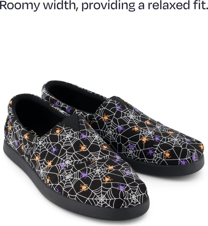 Alp FWD Black Glow In The Dark Spiders Espadrille Slip On - Image 4