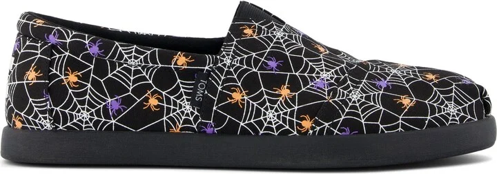 Alp FWD Black Glow In The Dark Spiders Espadrille Slip On