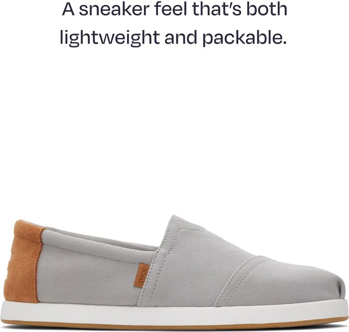 Alp FWD Grey Twill Slip On - Image 2