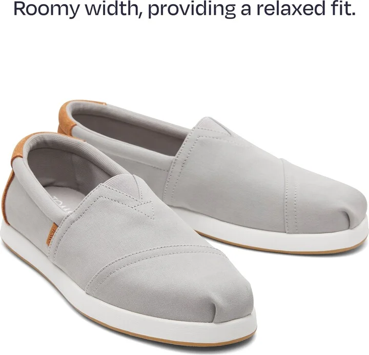 Alp FWD Grey Twill Slip On - Image 4
