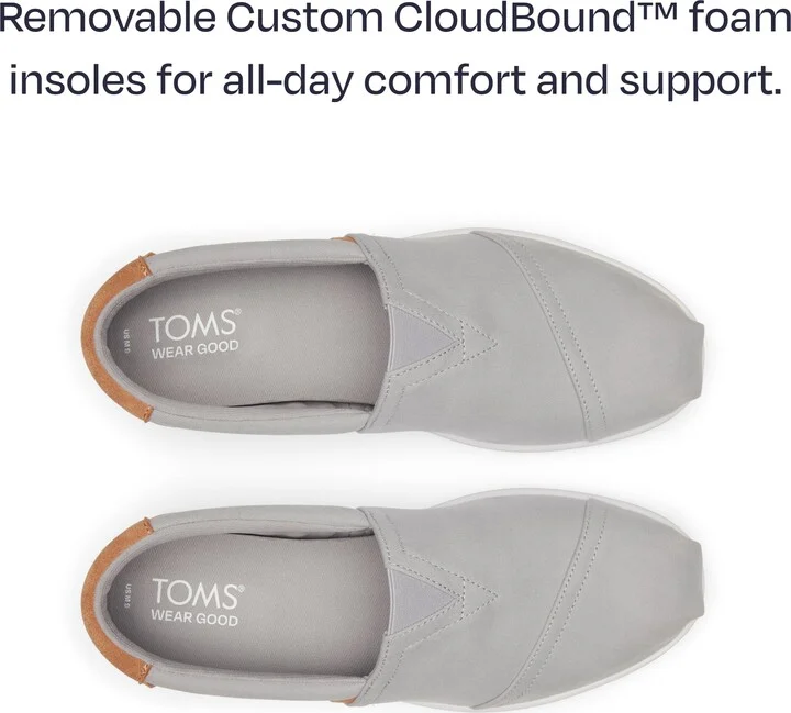 Alp FWD Grey Twill Slip On - Image 6