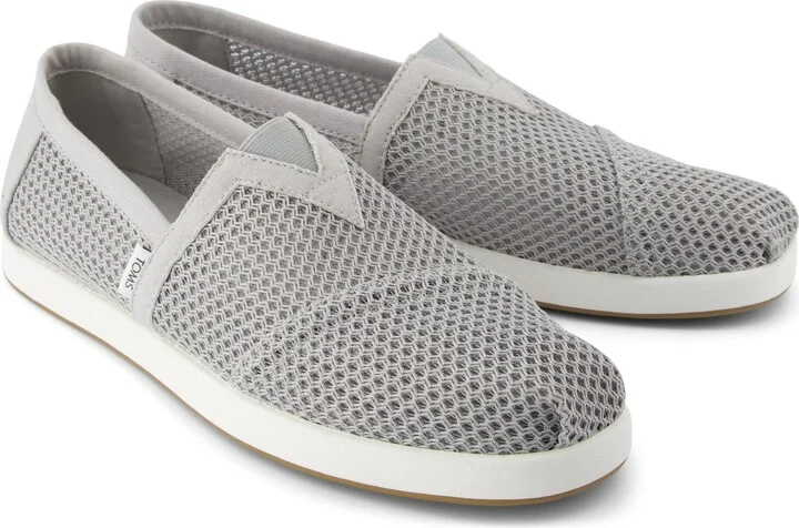 Alp FWD Light Gray Textured Mesh Slip On - Image 2
