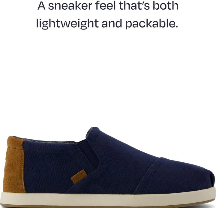 Alp FWD Mid Navy Vintage Twill Slip On Espadrille - Image 2