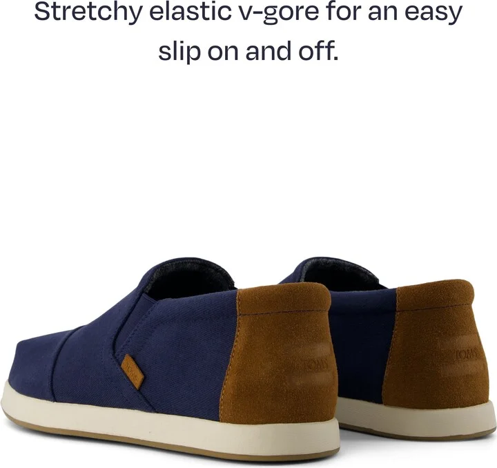 Alp FWD Mid Navy Vintage Twill Slip On Espadrille - Image 5