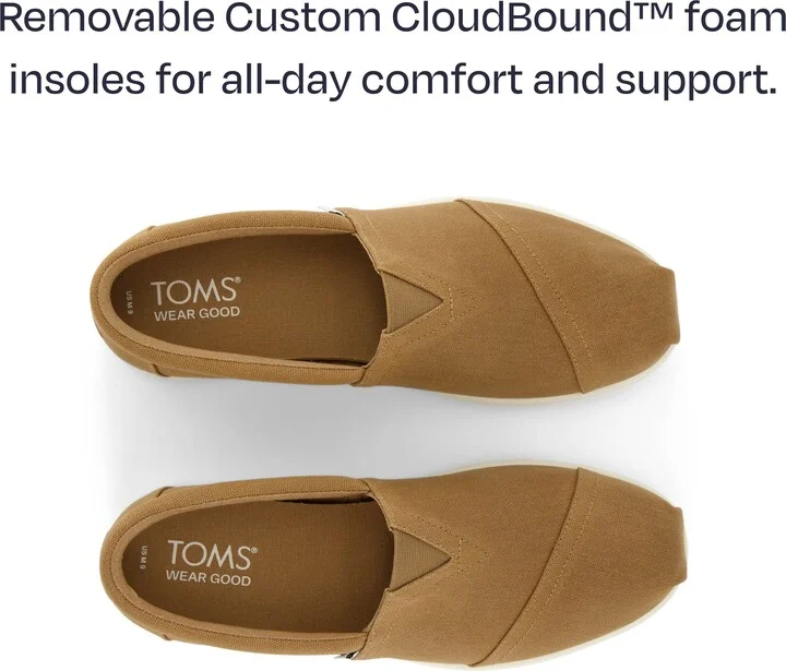 Alp FWD Tan Canvas Slip On - Image 5
