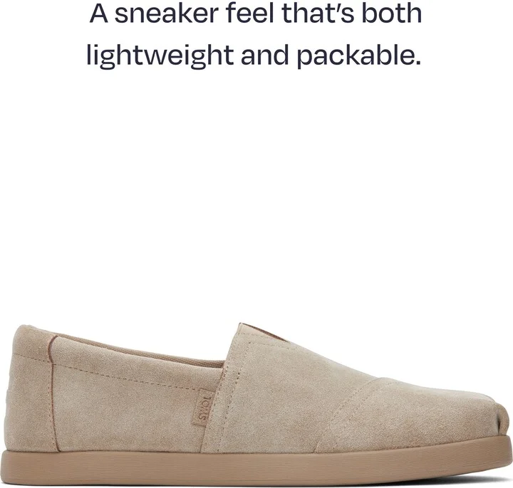 Alp FWD Taupe Distressed Suede