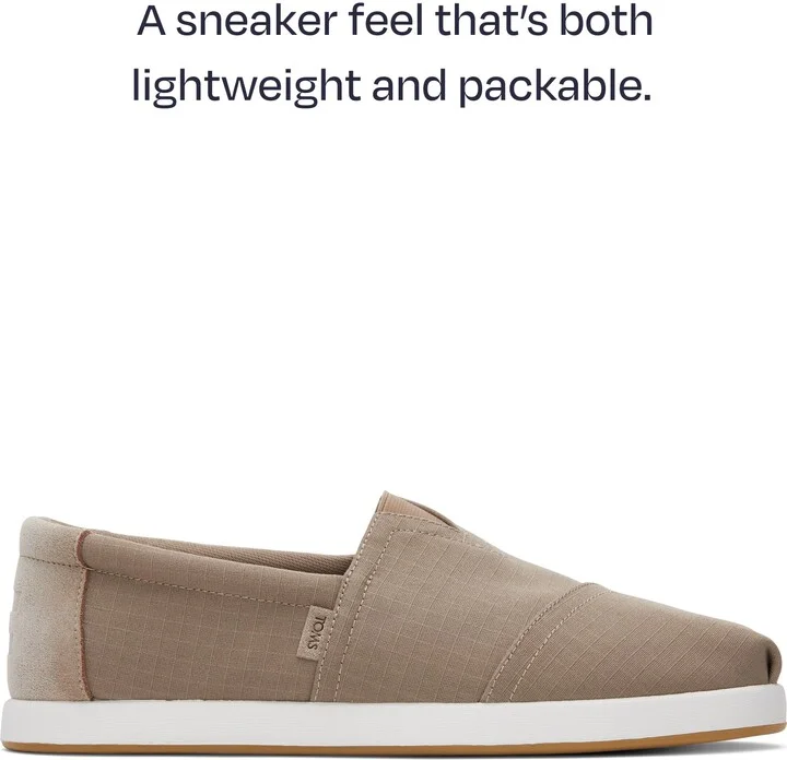 Alp FWD Taupe Recycled Ripstop Slip On - Image 2
