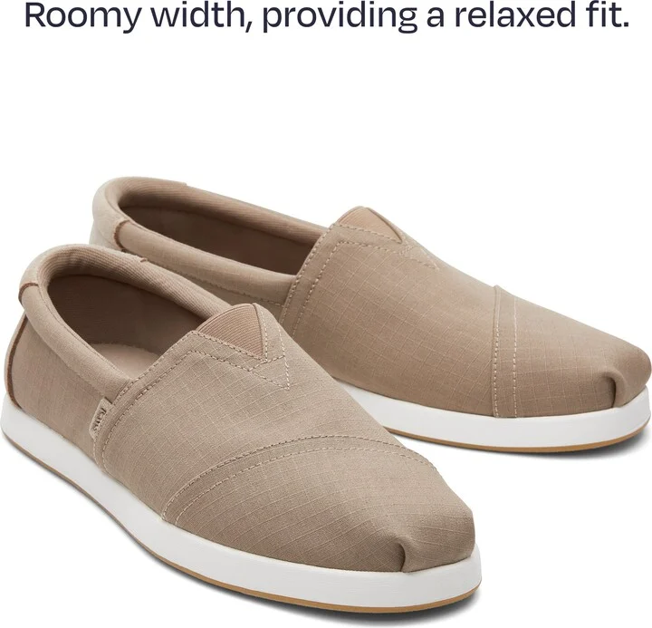 Alp FWD Taupe Recycled Ripstop Slip On - Image 4