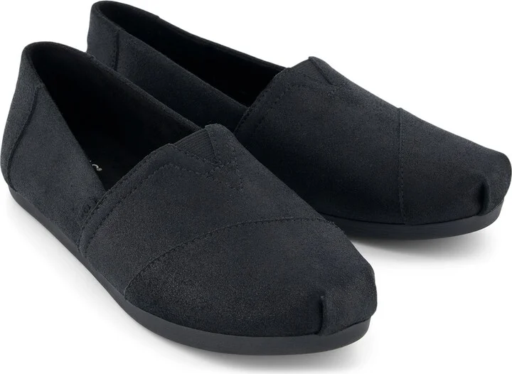 Alpargata Black Metallic Suede