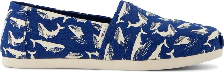 Alpargata Blue Glow in the Dark Whales