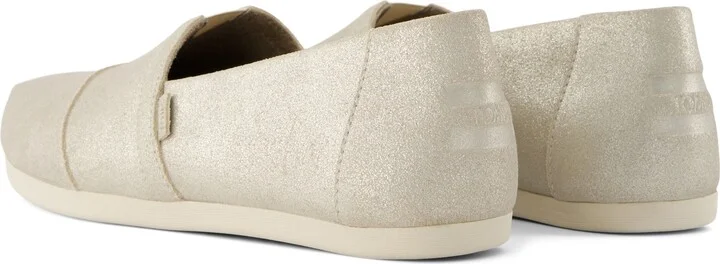 Alpargata Champagne Metallic Suede - Image 4