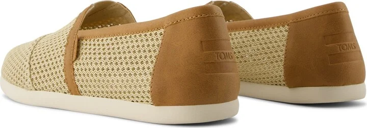 Alpargata Classic Almond Textured Mesh and PU Trim
