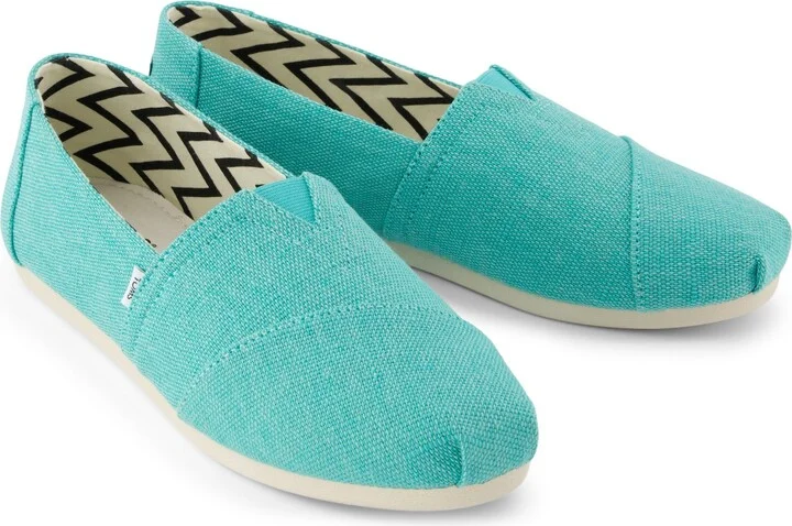 Alpargata Classic Aqua Heritage Canvas - Image 4