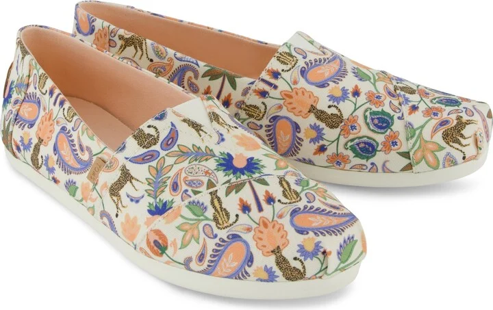 Alpargata Classic Egret Cheetah Paisley Print - Image 5
