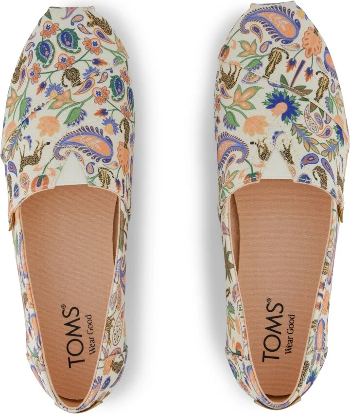 Alpargata Classic Egret Cheetah Paisley Print - Image 7