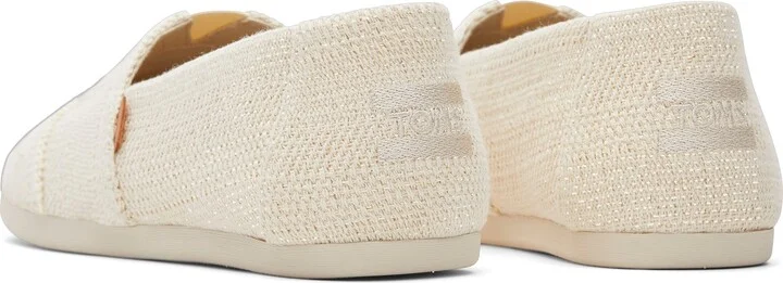 Alpargata Classic Undyed Metallic Linen Stripe - Image 3