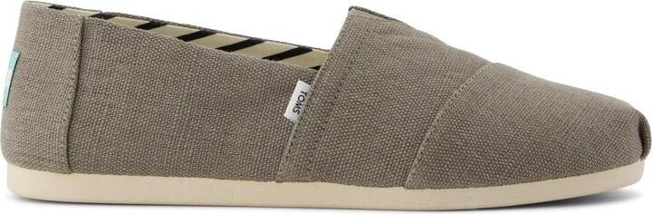 Alpargata Classic Vetiver Grey Heritage Canvas