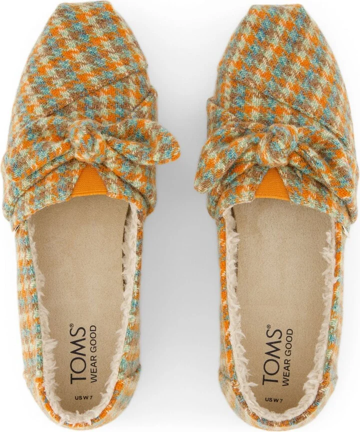 Alpargata Cozy Houndstooth Bow Espadrille - Image 5