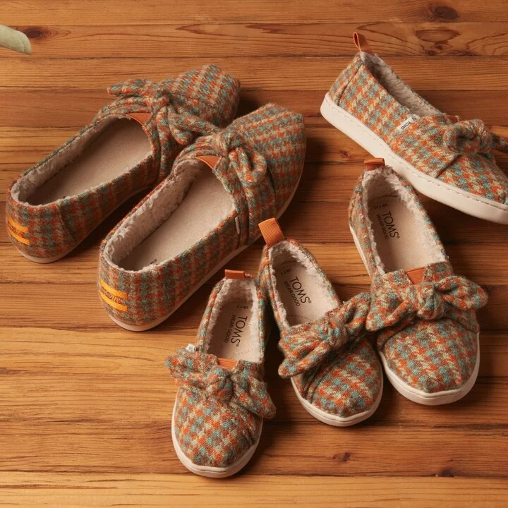 Alpargata Cozy Houndstooth Bow Espadrille