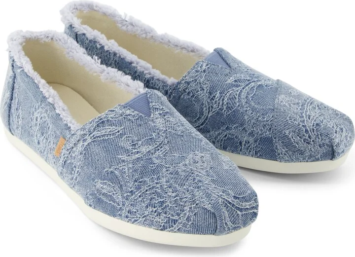 Alpargata Faded Sky Denim Floral