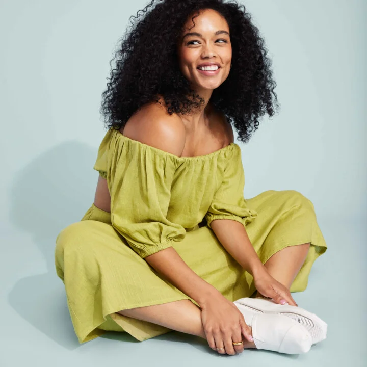 Alpargata Fringed White Canvas
