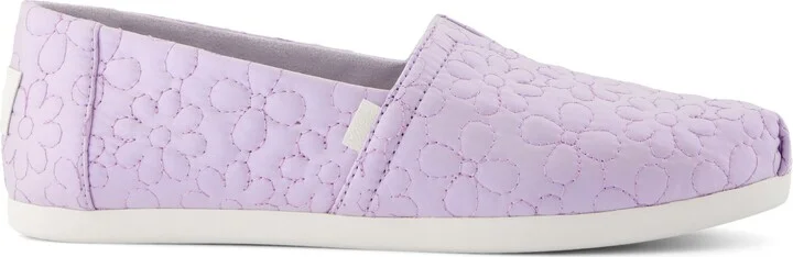 Alpargata Iridescent Quilted Daisy