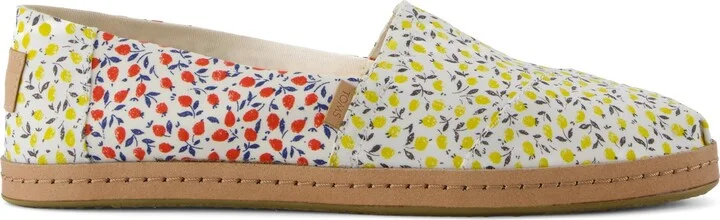 Alpargata Leather Wrap Yellow Multi Liberty Print