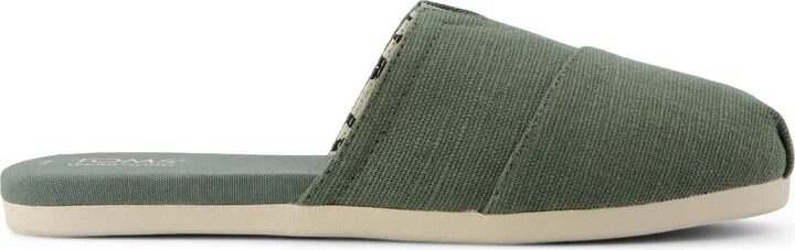 Alpargata Mule Bonsai Heritage Canvas