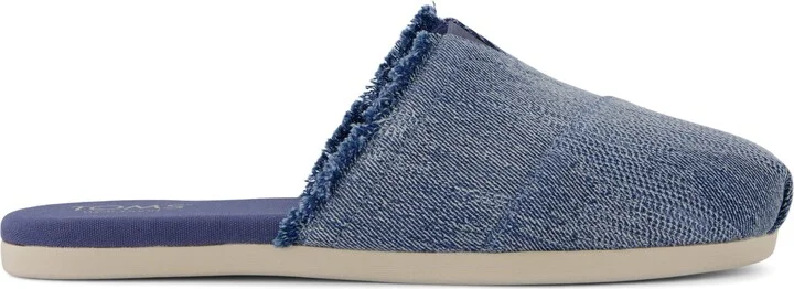 Alpargata Mule Dark Sky Textured Denim