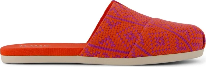 Alpargata Mule Flame Diamond Global Woven