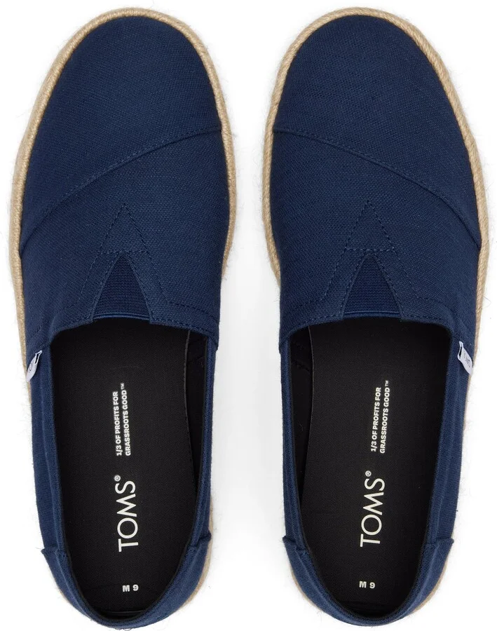 Alpargata Navy Recycled Cotton Rope 2.0 Espadrille - Image 5