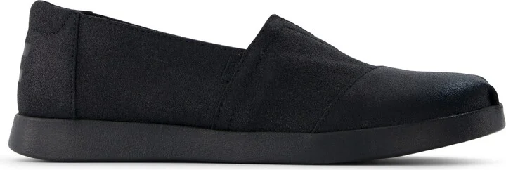 Alpargata Plus Black Metallic Suede