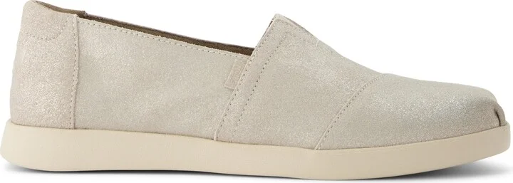 Alpargata Plus Champagne Metallic Suede