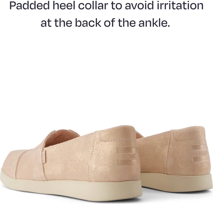 Alpargata Plus Pale Rose Metallic Suede - Image 5