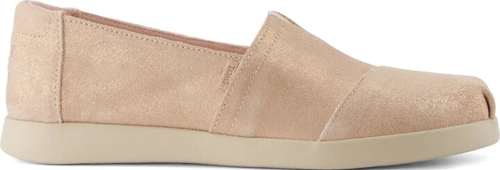 Alpargata Plus Pale Rose Metallic Suede