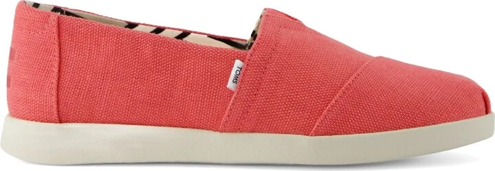Alpargata Plus Sunset Coral Heritage Canvas